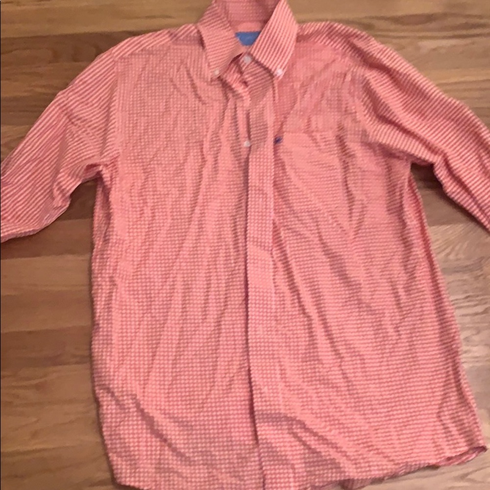 Coast men’s size medium orange and white shirt